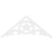 Ekena Millwork Pitch Austin Architectural Grade PVC Gable Pediment, 72"W x 30"H x 1"P (10/12) GPP072X030X100AUS - alternate 5